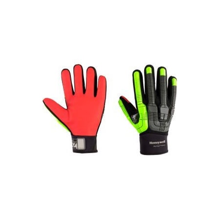 Honeywell North Rig Dog 153; 42-612BY/7S Impact Resistant Gloves, ANSI A6 Cut Palm, Slip-On Cuff, Size 7 42-612BY/7S